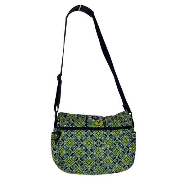 Vera Bradley Baroque Messenger Bag With Adjustable Strap & Multiple Pockets - Picture 4 of 8